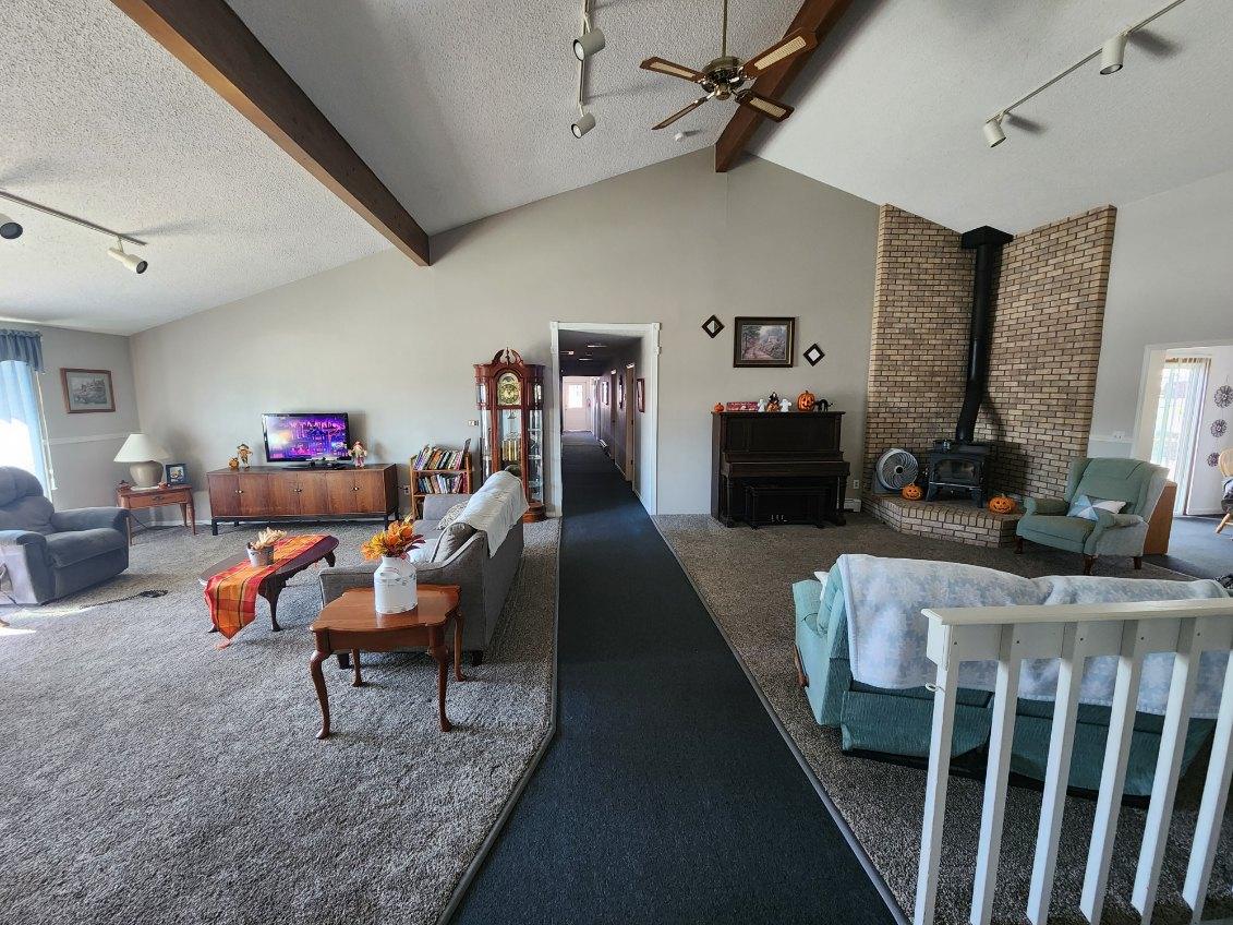 Interior living space at Charleston at Keenesburg